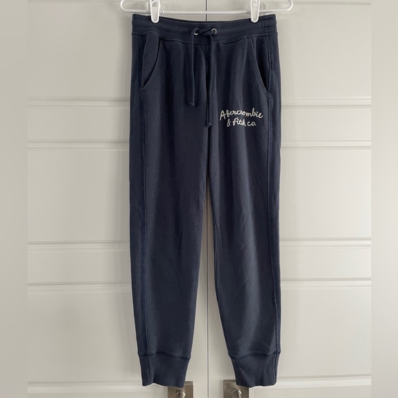 Abercrombie navy joggers size xs - Picture 1 of 7